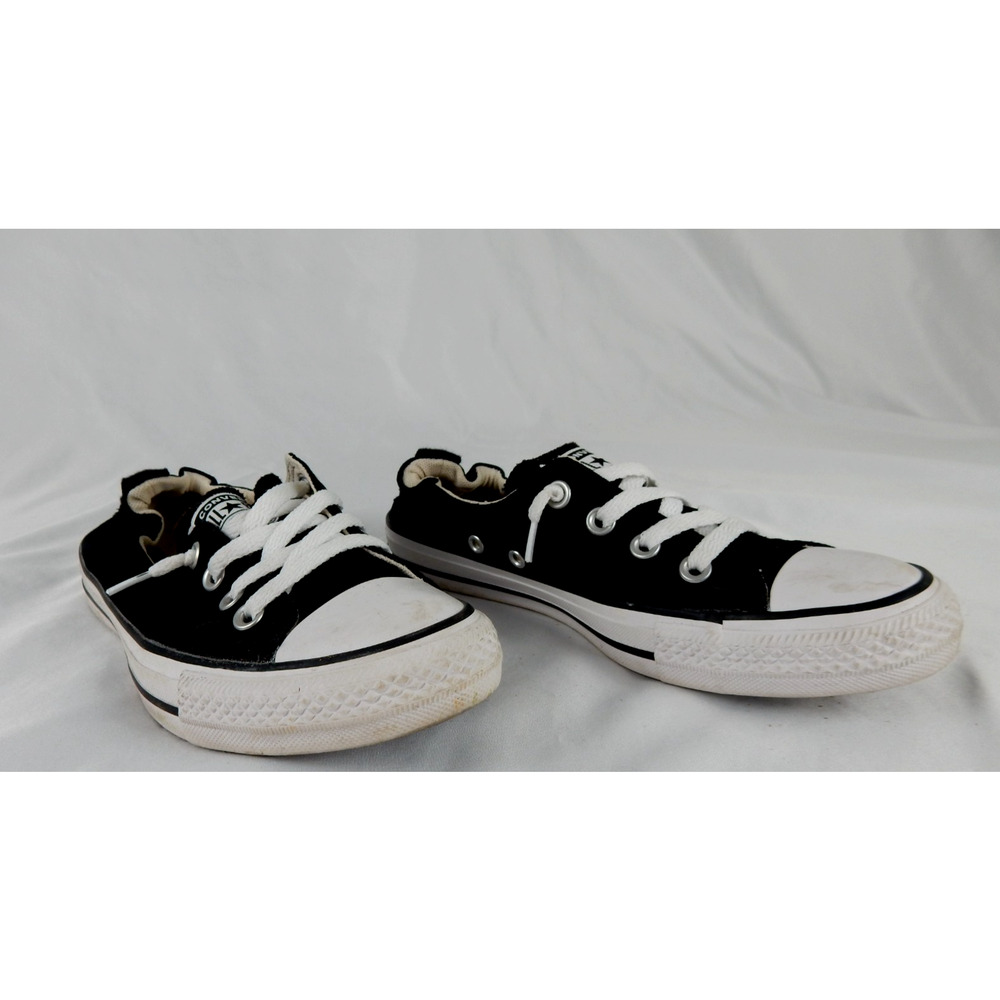 Converse Chuck Taylor All Star Shoreline Slip On Sneakers Black Womens - Picture 2 of 9